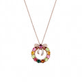Ruban de Tourmaline Rose Gold Necklace