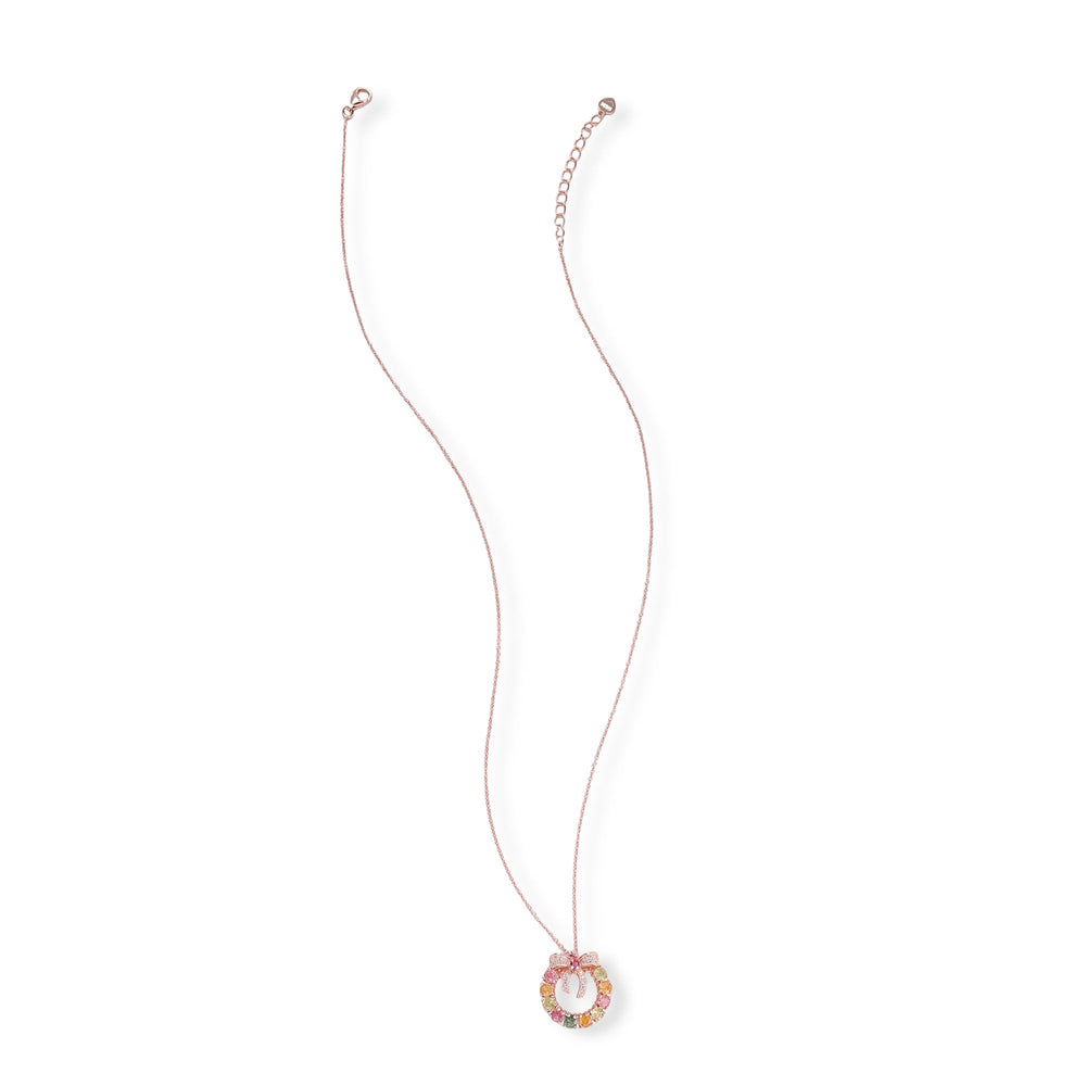 Ruban de Tourmaline Rose Gold Necklace