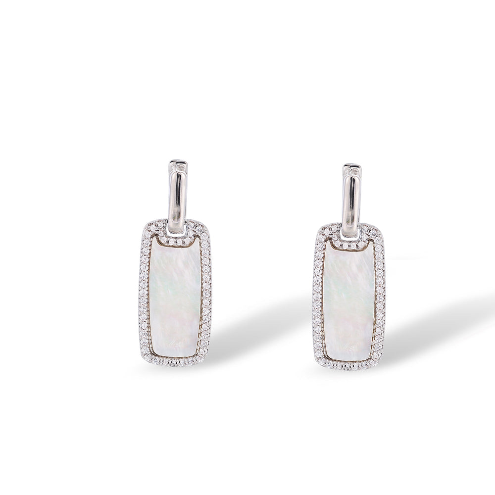 Samira 14K Gold Mother-of-Pearl Earrings
