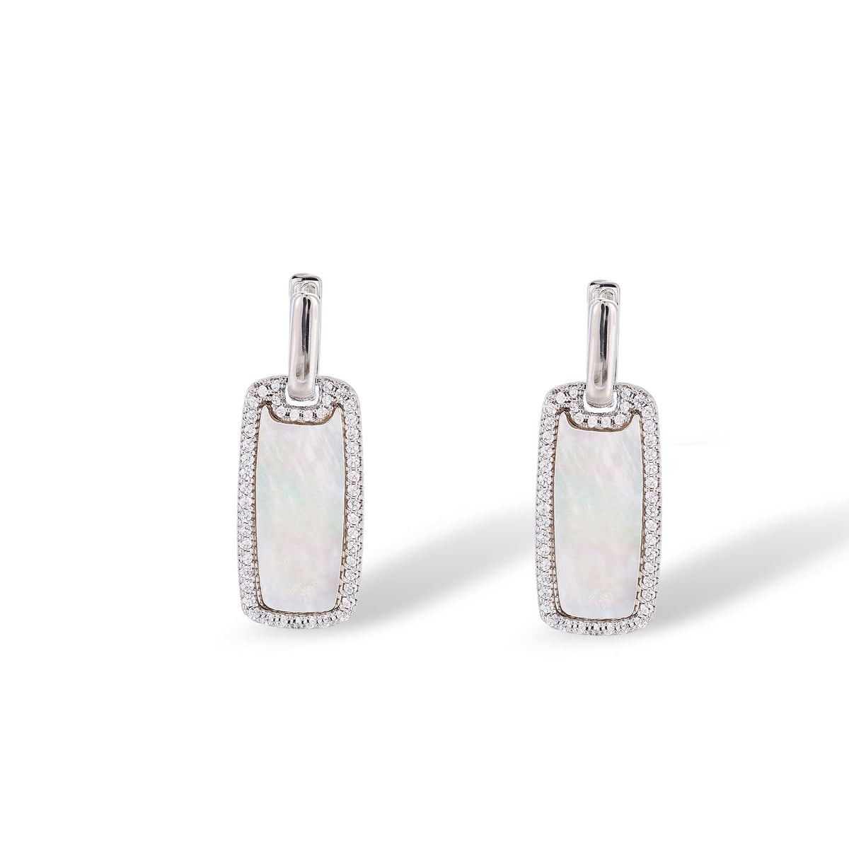 Samira 14K Gold Mother-of-Pearl Earrings