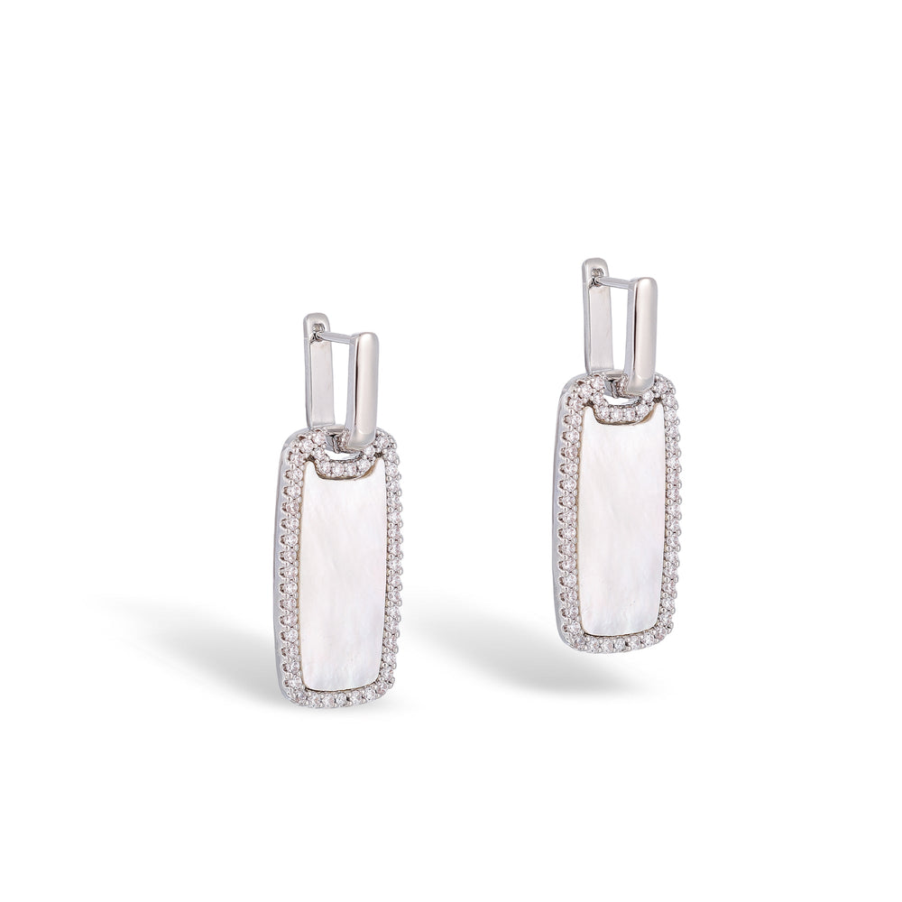 Samira 14K Gold Mother-of-Pearl Earrings