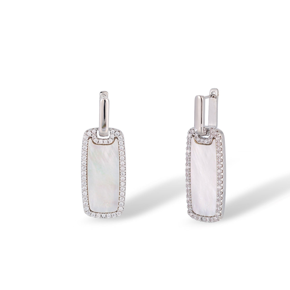 Samira 14K Gold Mother-of-Pearl Earrings