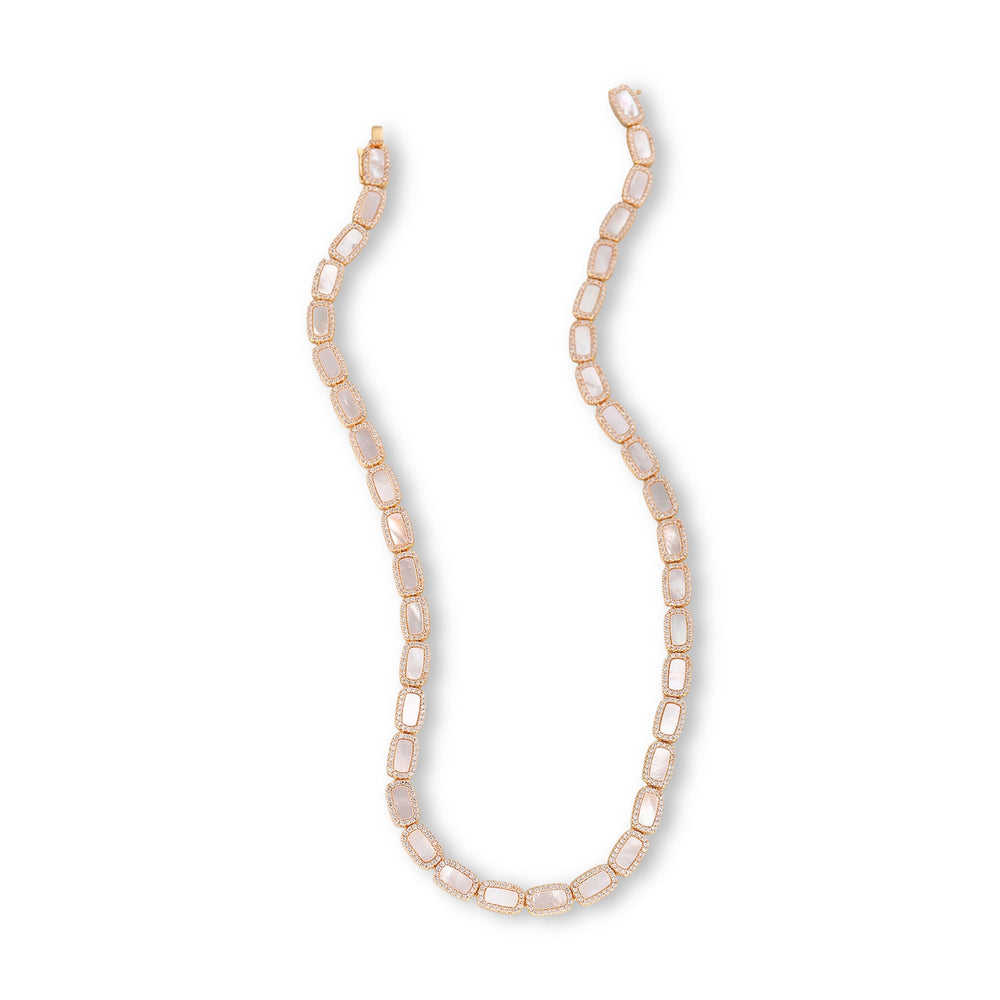 Samira 14K Gold Mother-of-Pearl Necklace