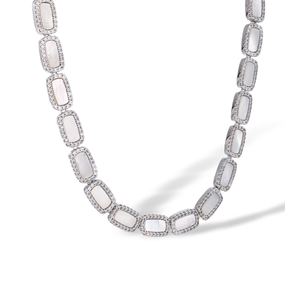 Samira 14K Gold Mother-of-Pearl Necklace