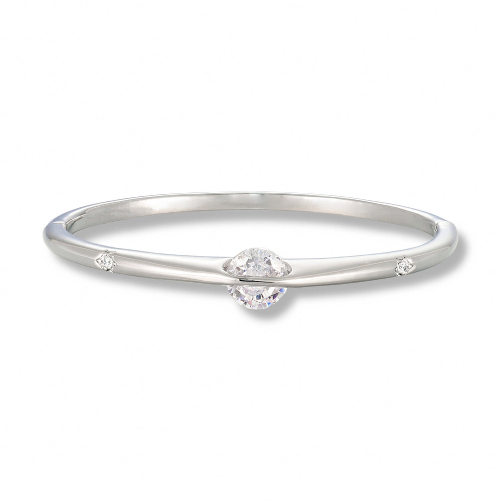 Sarah 14K Gold Round Bangle
