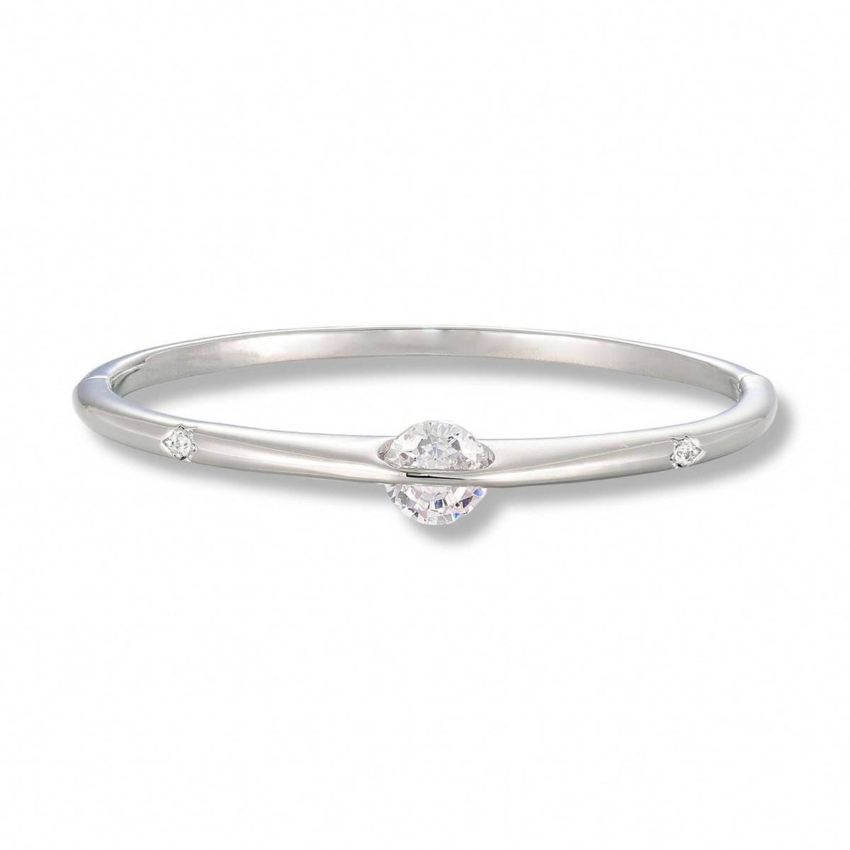 Sarah 14K Gold Round Bangle
