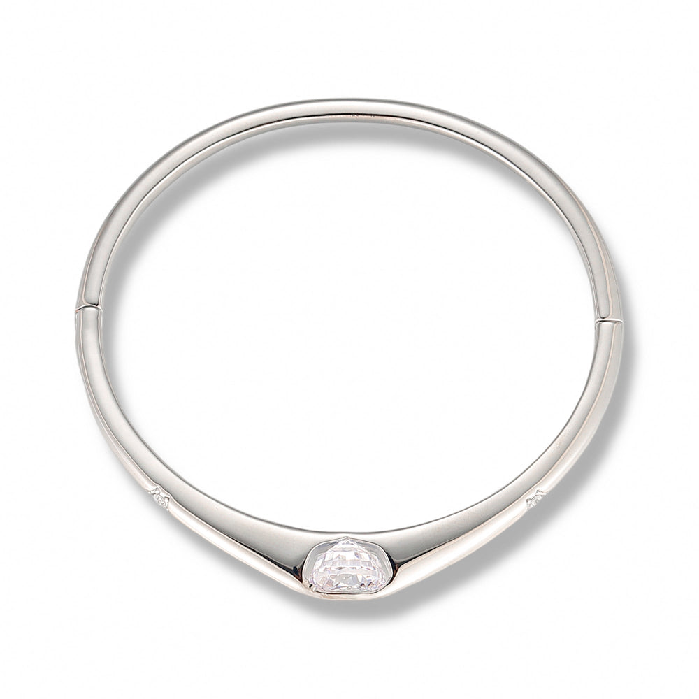 Sarah 14K Gold Round Bangle