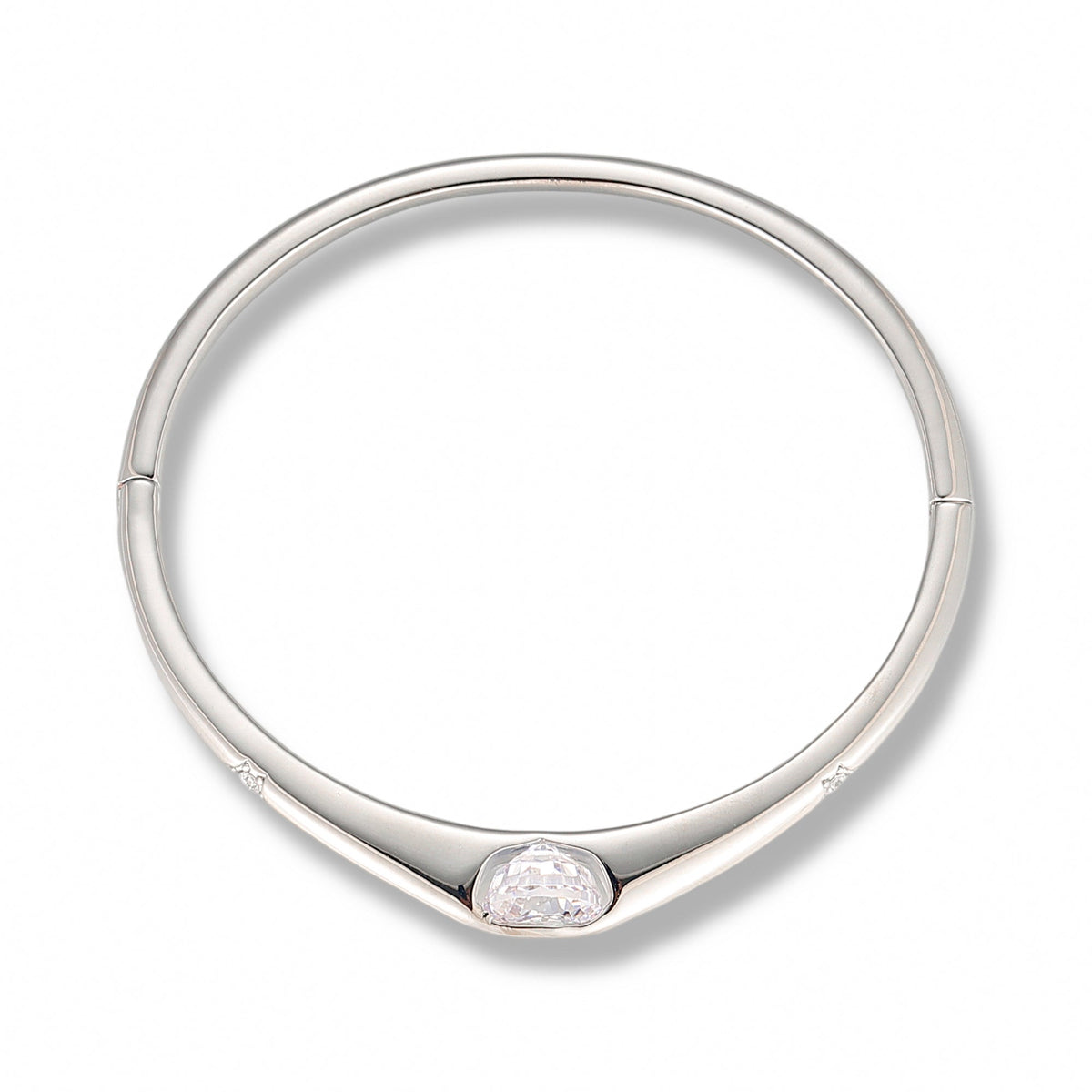 Sarah 14K Gold Round Bangle