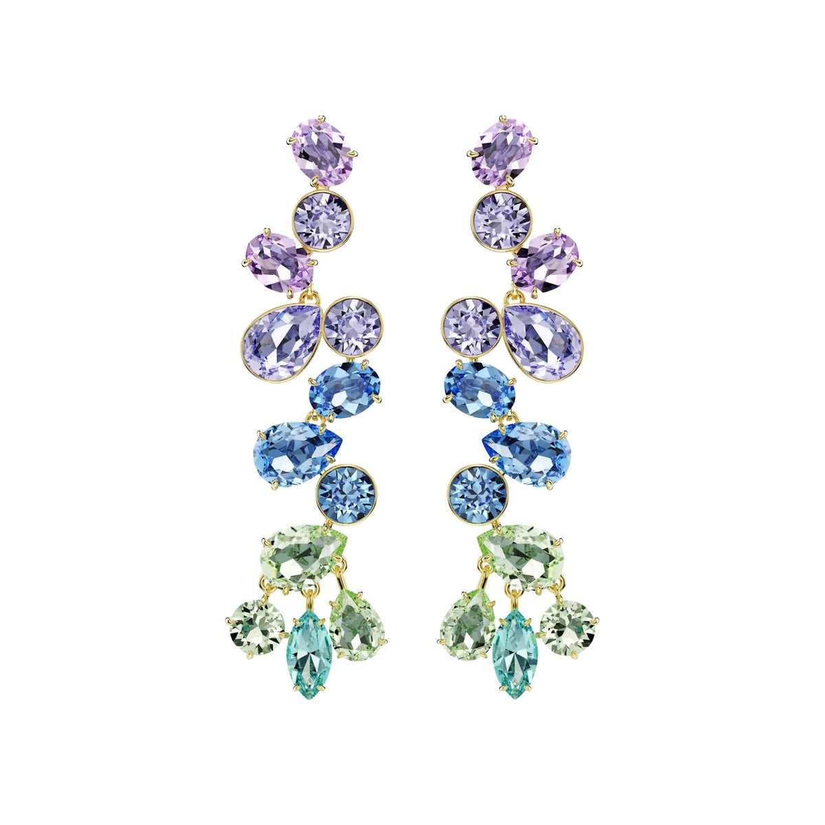 Sarina Multicolor Mixed Shape Earrings