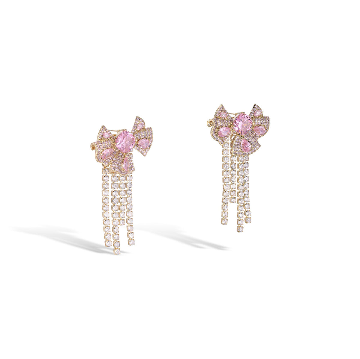 Saskia Pink Butterfly Earrings