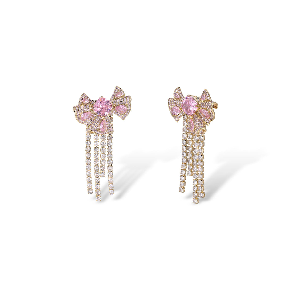 Saskia Pink Butterfly Earrings