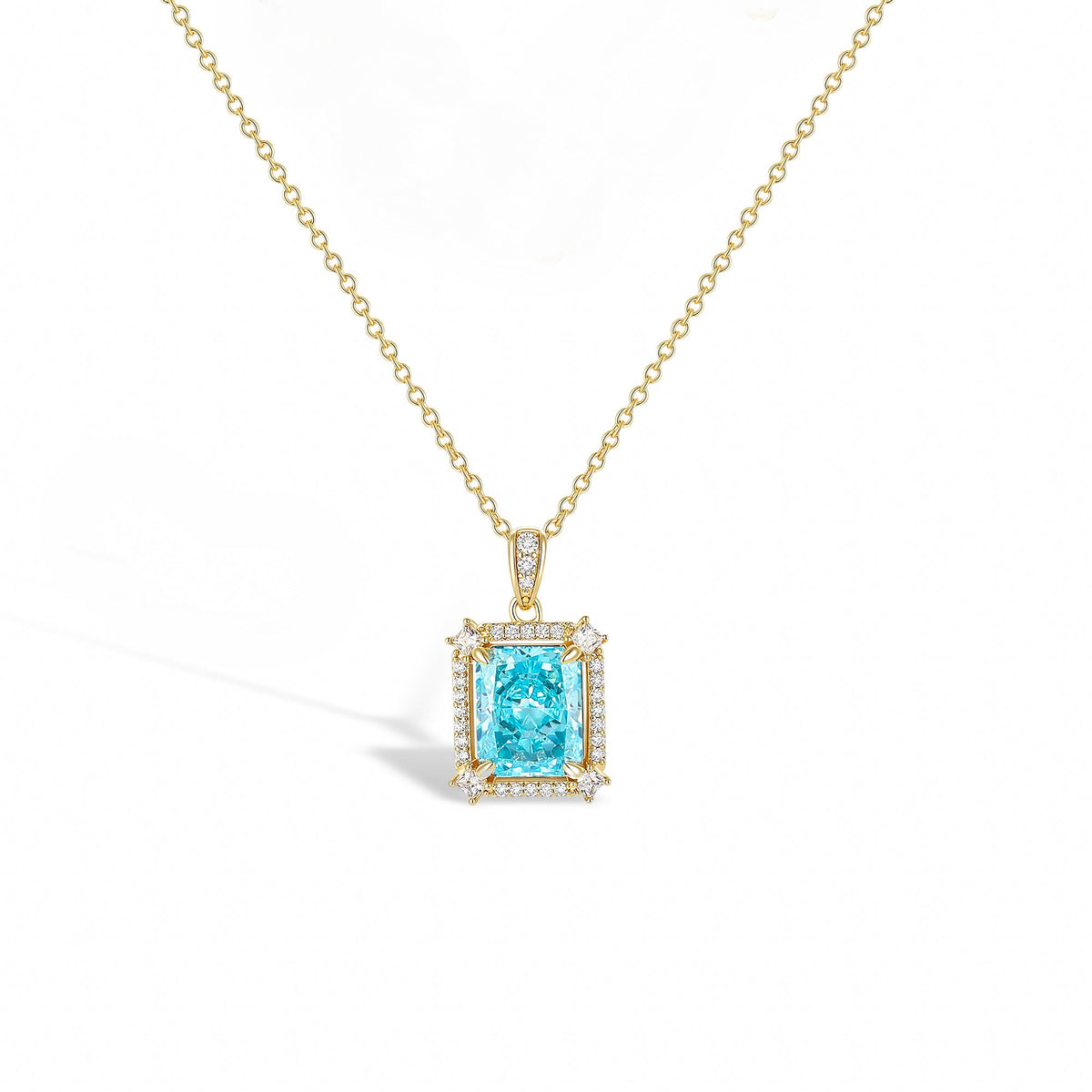 Ségolène 18K Gold Radiant Necklace