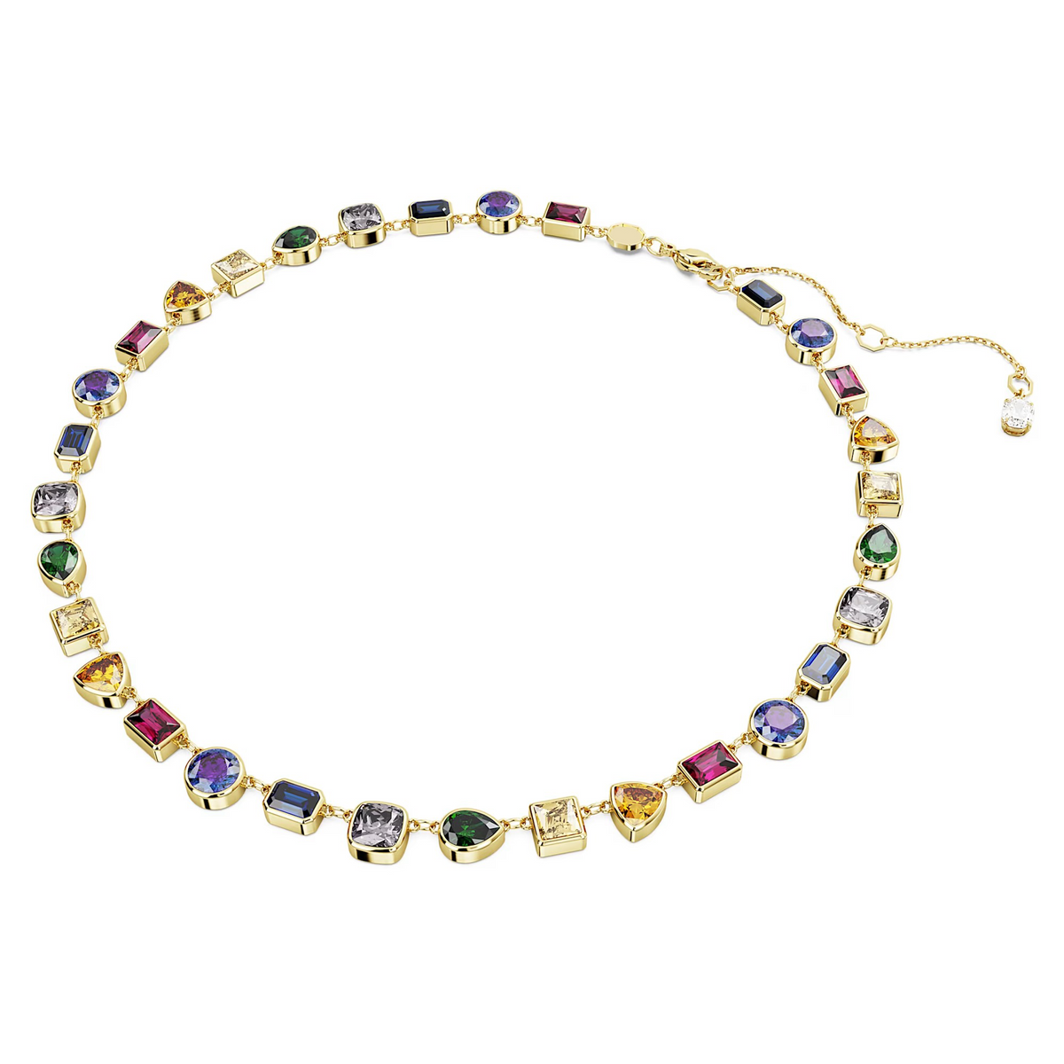 Selina Multicolor Mixed Shape Necklace