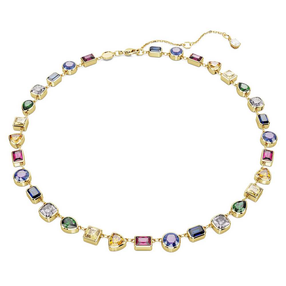 Selina Multicolor Mixed Shape Necklace