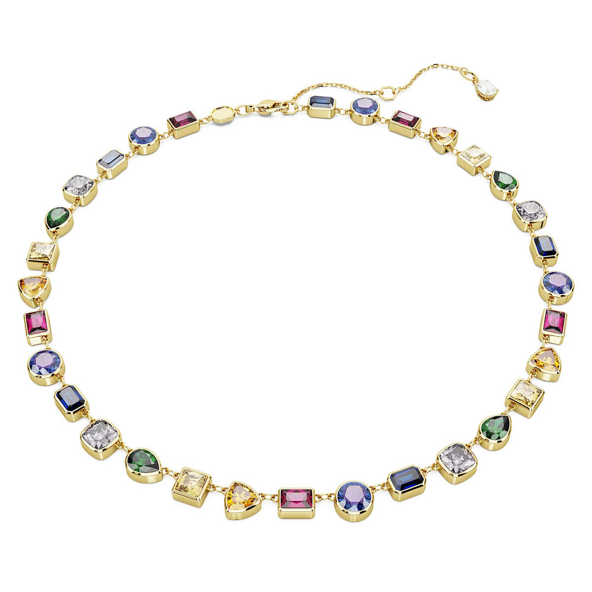 Selina Multicolor Mixed Shape Necklace