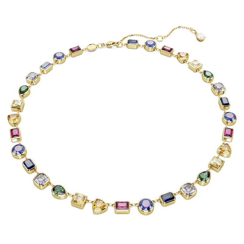 Selina Multicolor Mixed Shape Necklace