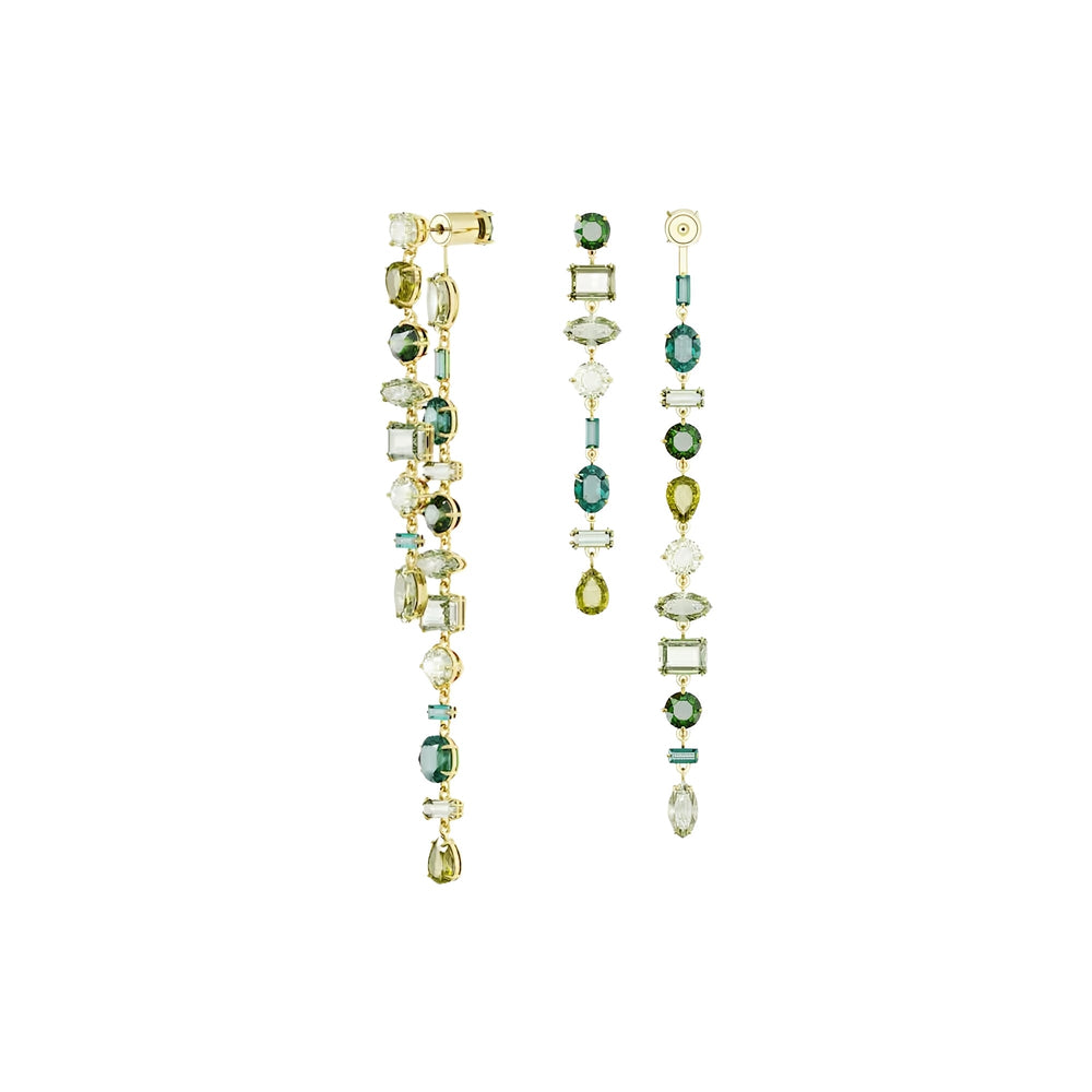 Senta Green Mixed Shape Earrings