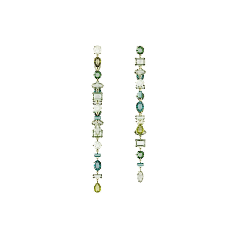 Senta Green Mixed Shape Earrings