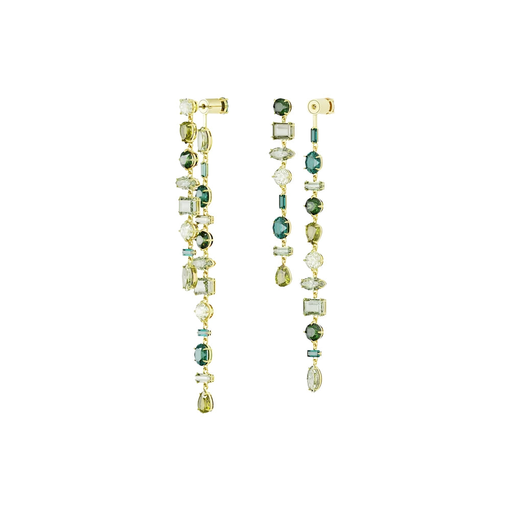 Senta Green Mixed Shape Earrings