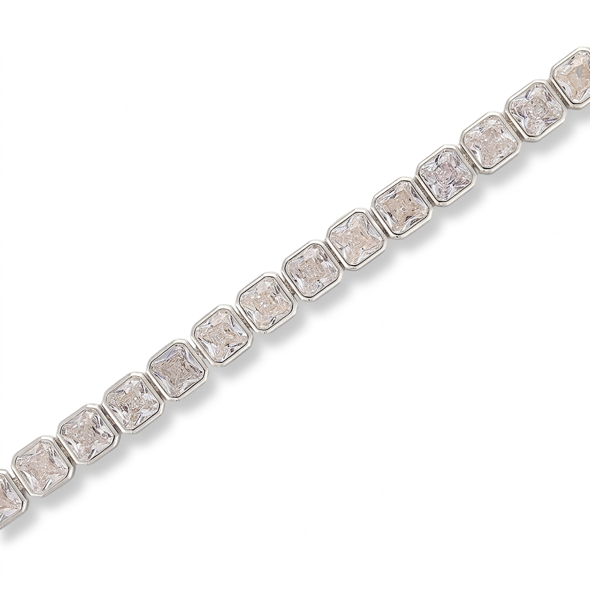 Sharon 14K Gold Square Bracelet