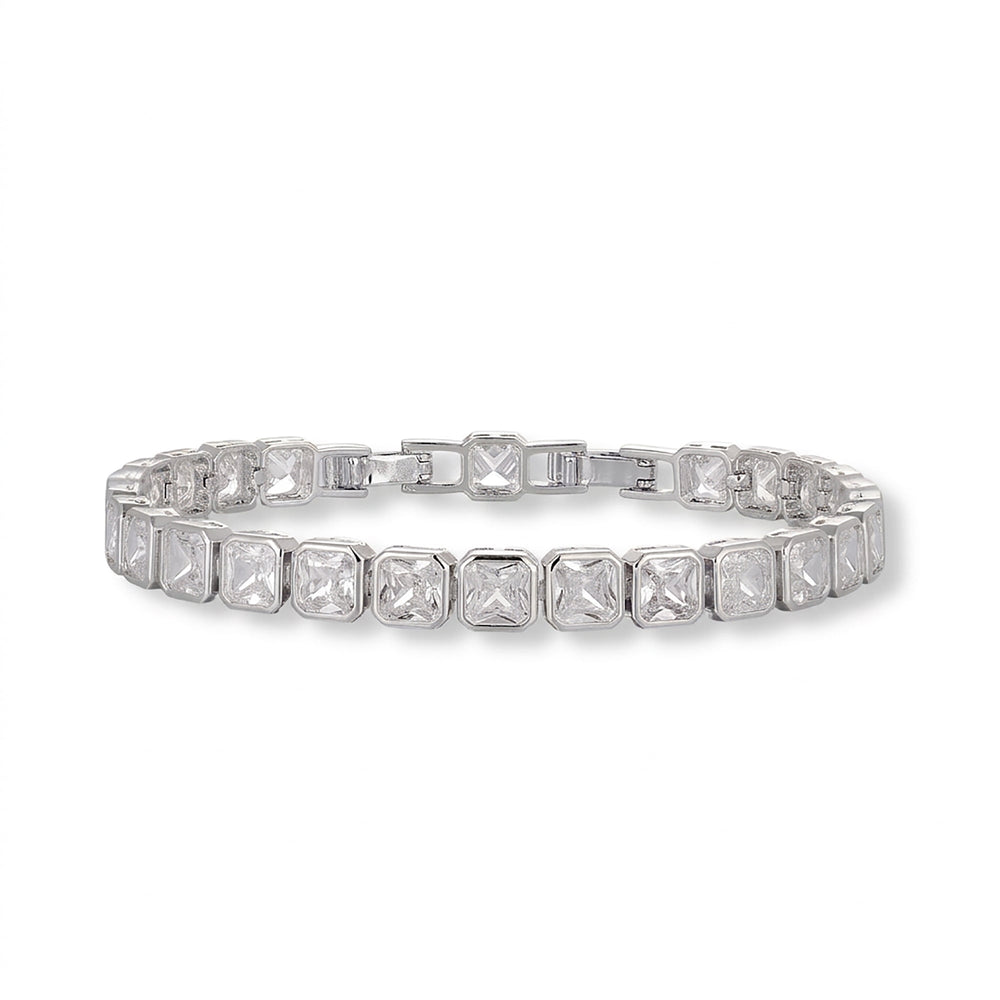 Sharon 14K Gold Square Bracelet
