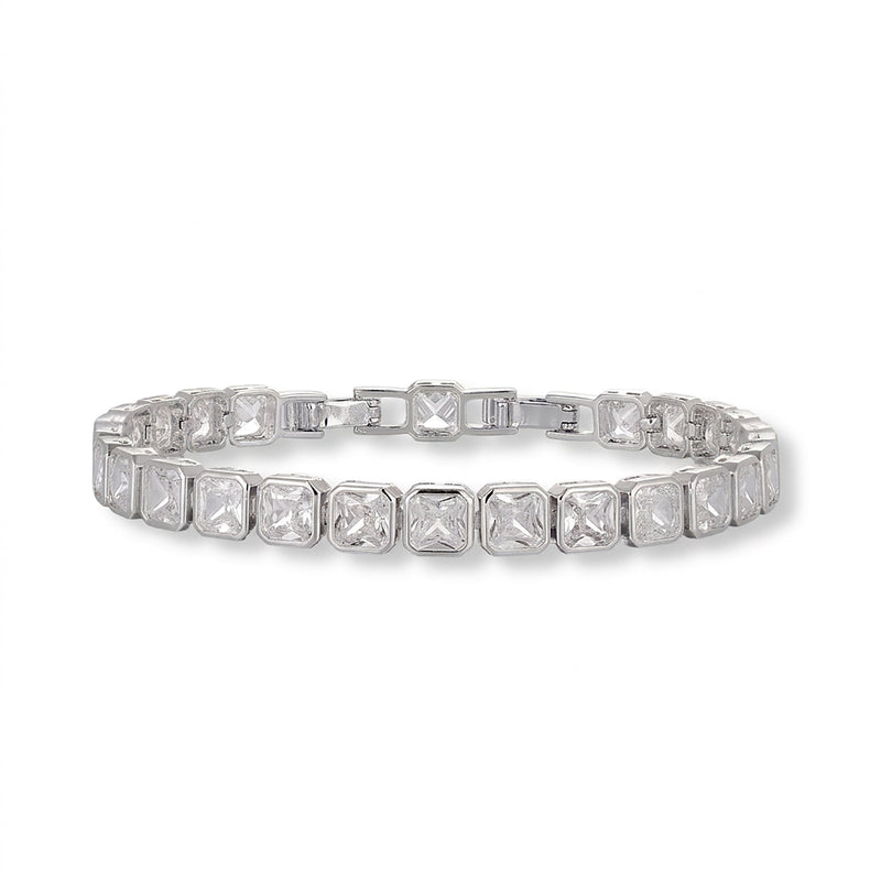 Sharon 14K Gold Square Bracelet
