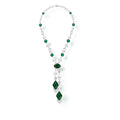 Sighild Rhombus Tassel Necklace