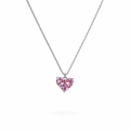 Siglind Pink Heart Necklace