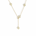 Souhait Feminine 18K Gold Trèfle Necklace