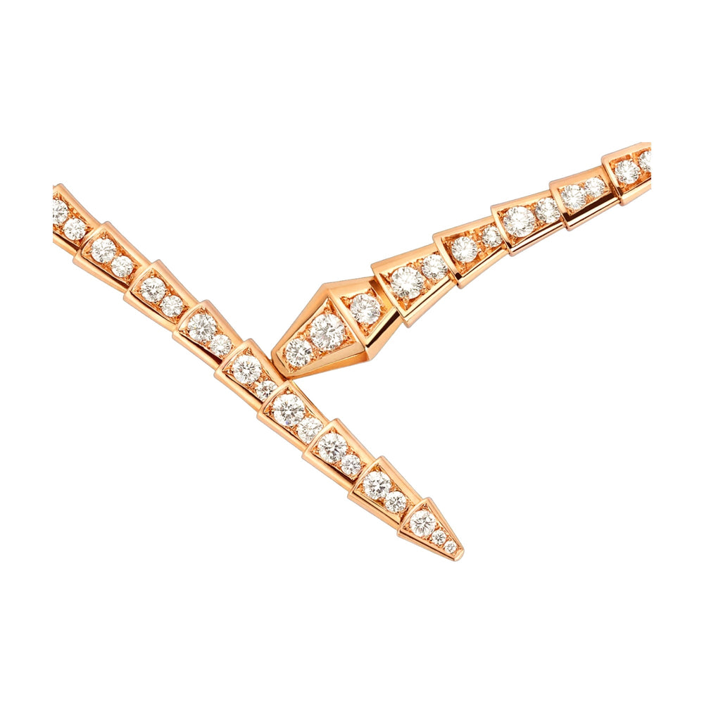 Stefanie 14K Gold Snake Necklace