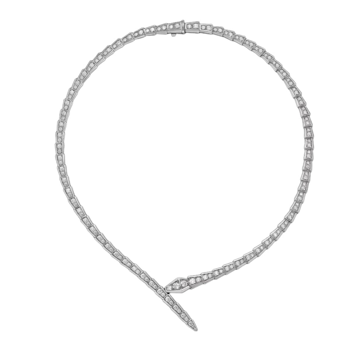 Stefanie 14K Gold Snake Necklace
