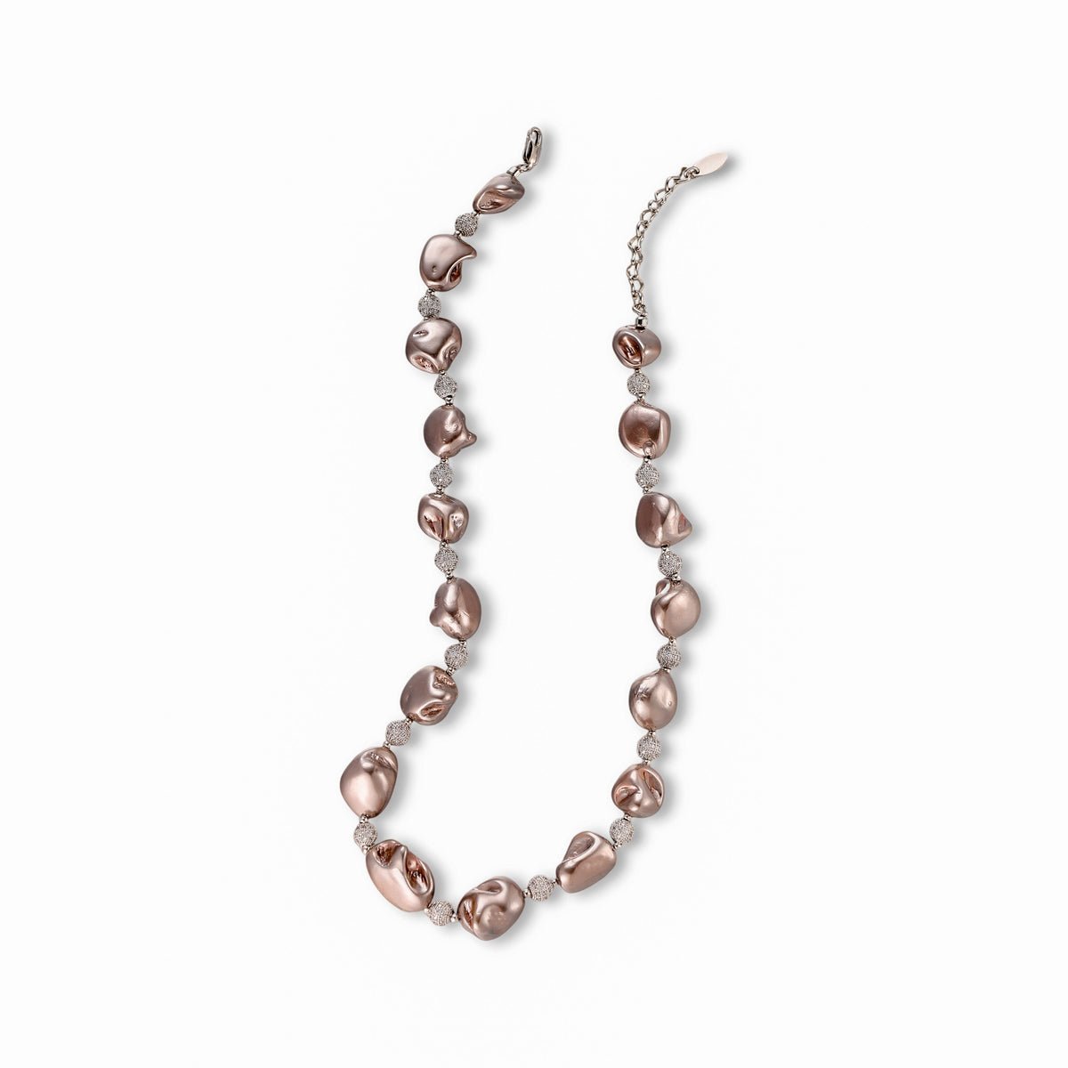 Steffi Gray Baroque Pearl Necklace