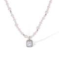 Sunhild White Radiant Pearl Necklace
