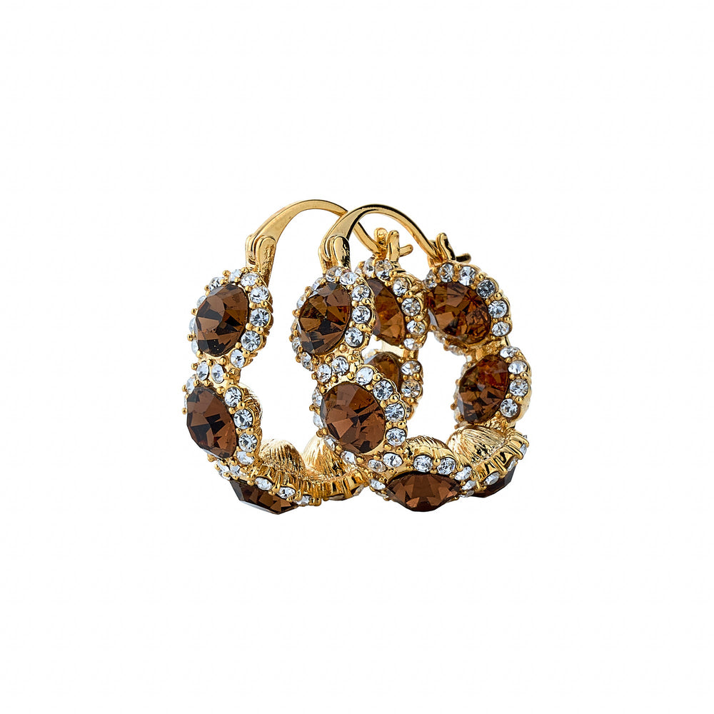 Suzanne Brown 18K Gold Earring Hoops