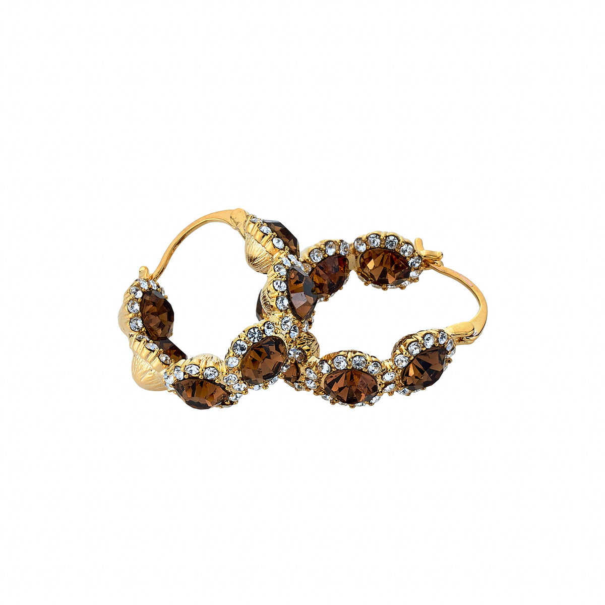 Suzanne Brown 18K Gold Earring Hoops
