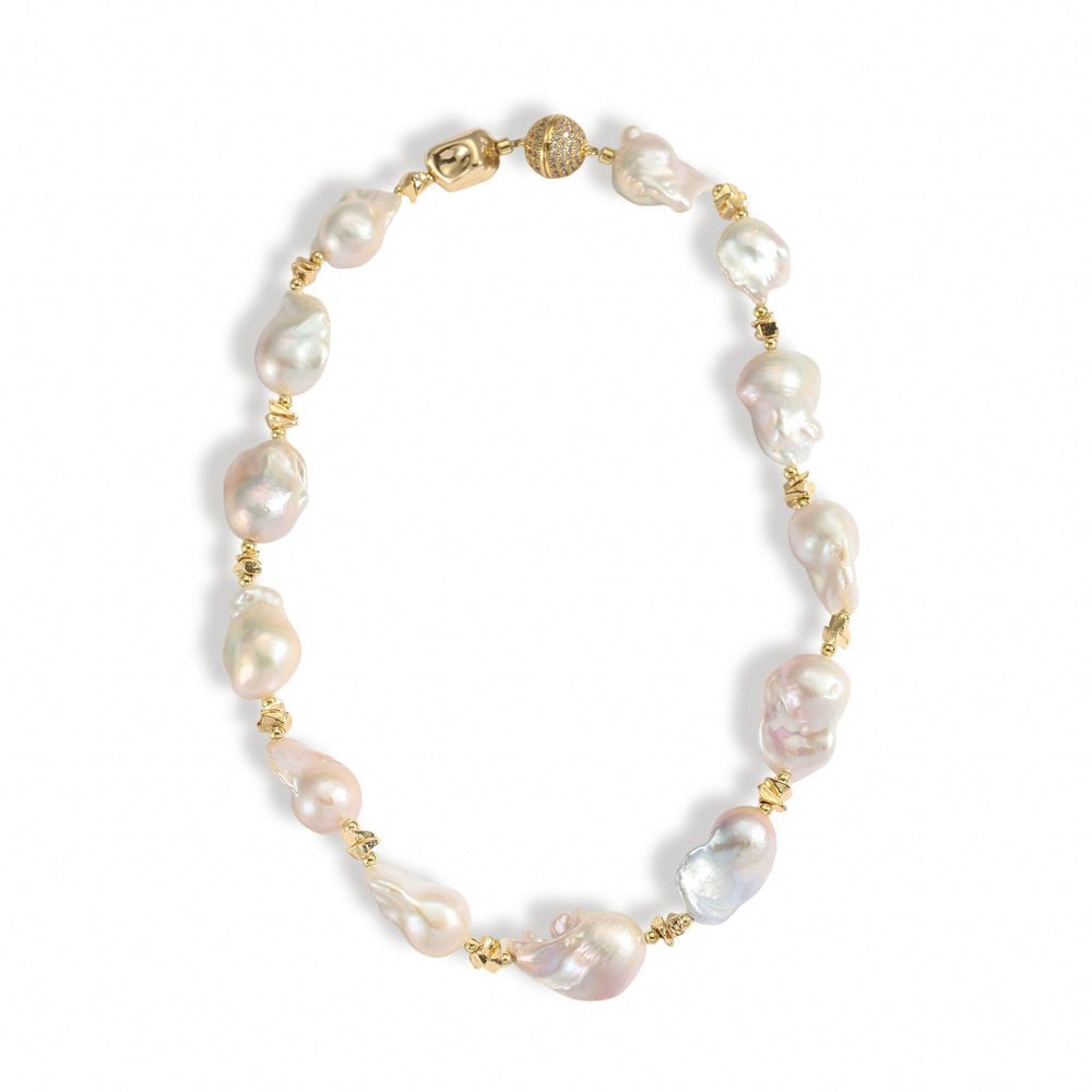 Témoin de bonheur Baroque Pearl Necklace