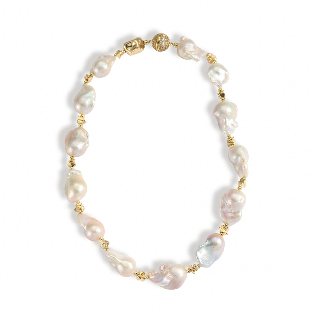 Témoin de bonheur Baroque Pearl Necklace