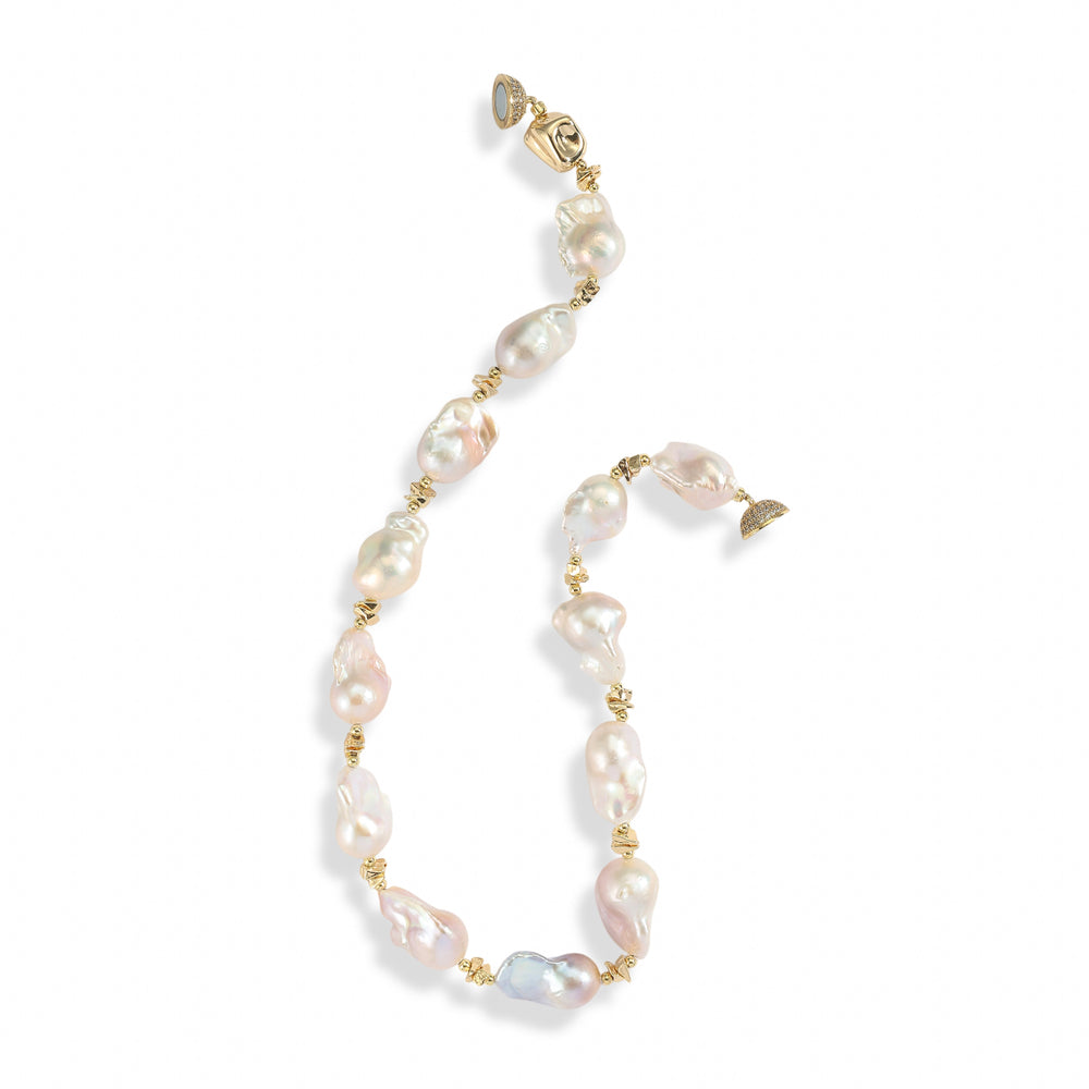 Témoin de bonheur Baroque Pearl Necklace