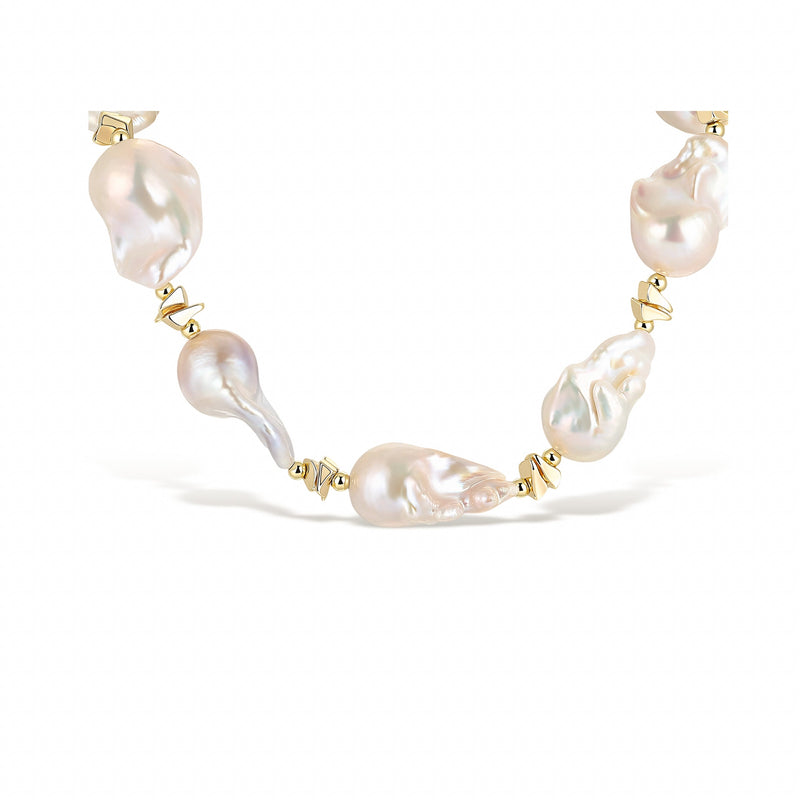 Témoin de bonheur Baroque Pearl Necklace