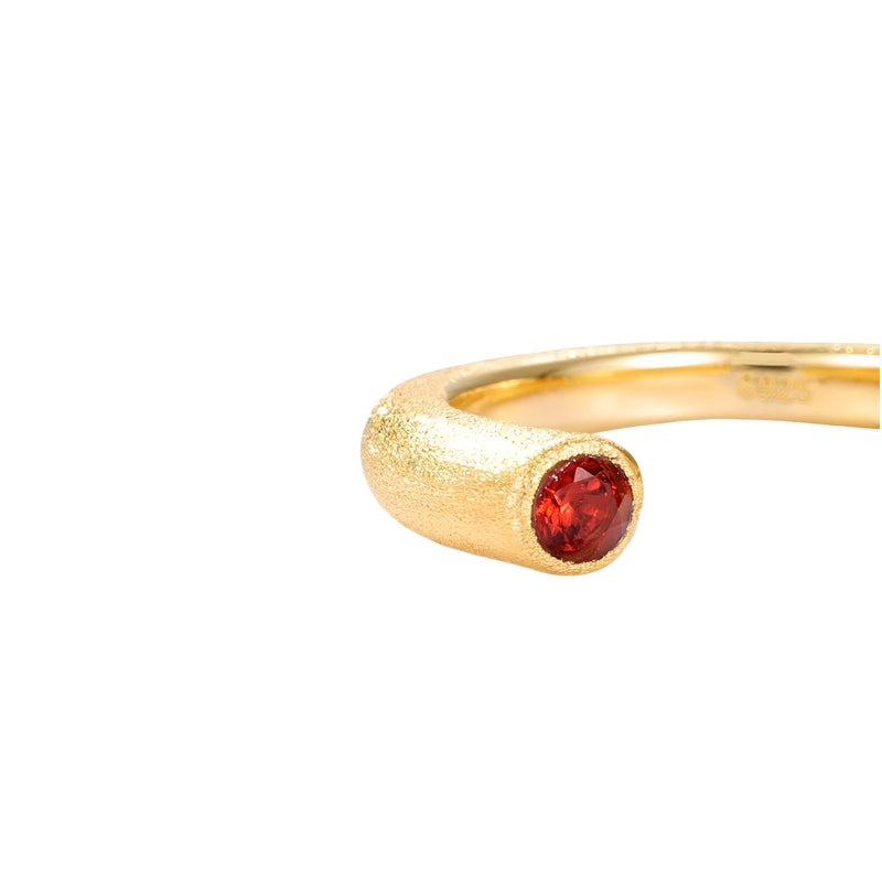 Theresa 14K Gold Round Open Ring