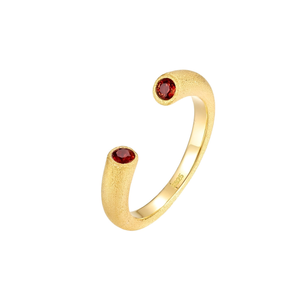 Theresa 14K Gold Round Open Ring