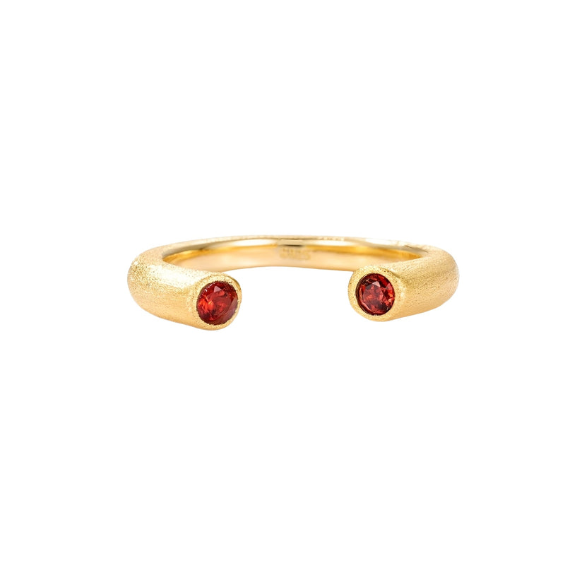 Theresa 14K Gold Round Open Ring