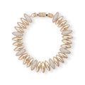Thuslind 14K Gold Oval Bracelet