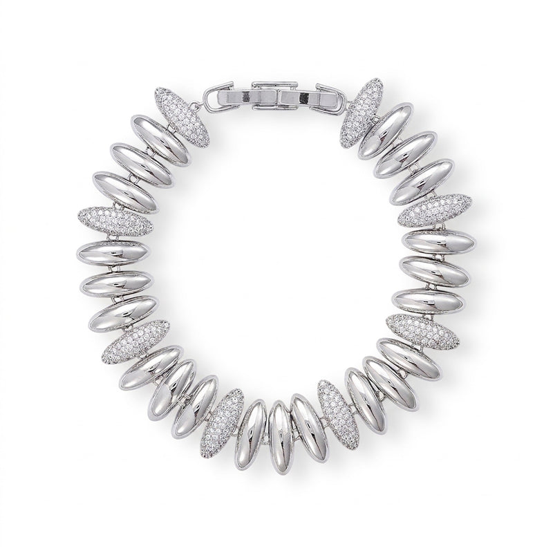 Thuslind 14K Gold Oval Bracelet