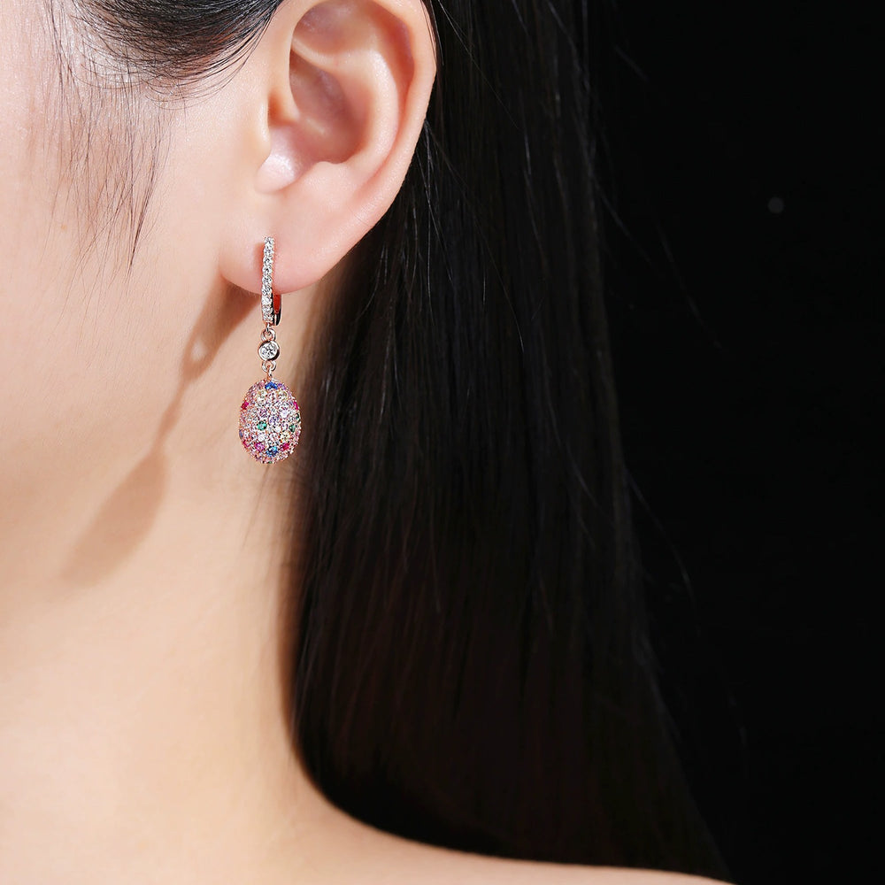 Tina Multicolor Teardrop Earrings