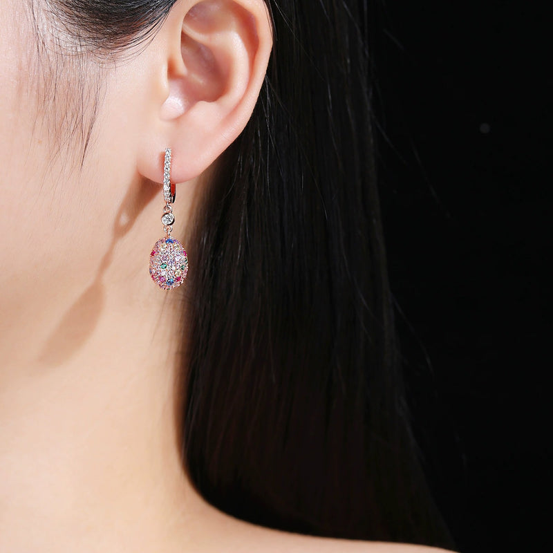 Tina Multicolor Teardrop Earrings