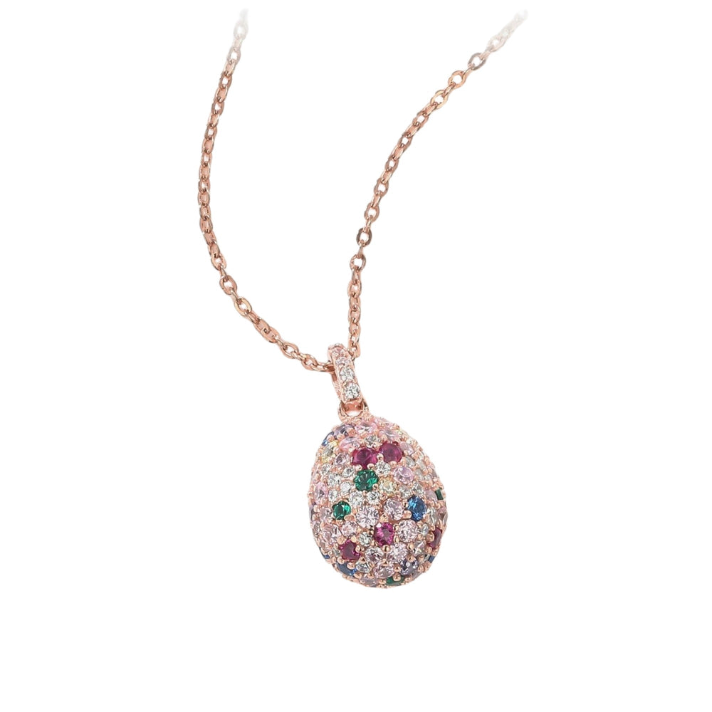 Tina Multicolor Teardrop Necklace