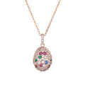 Tina Multicolor Teardrop Necklace