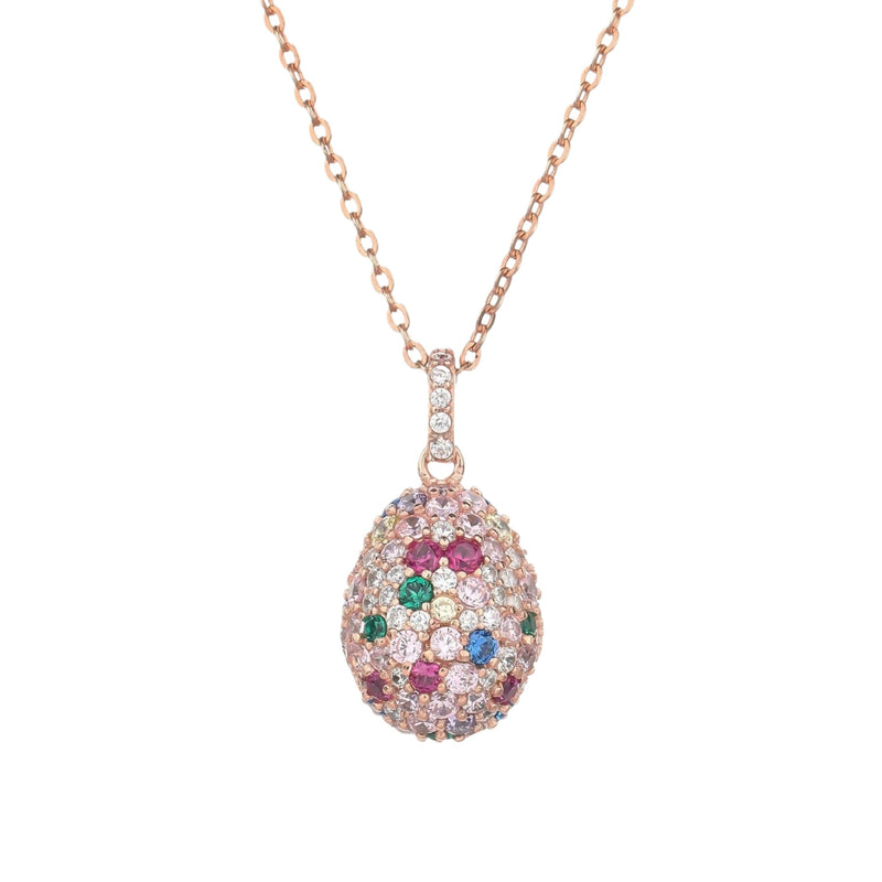 Tina Multicolor Teardrop Necklace