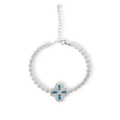 Trèfle Blue Topaz Bracelet